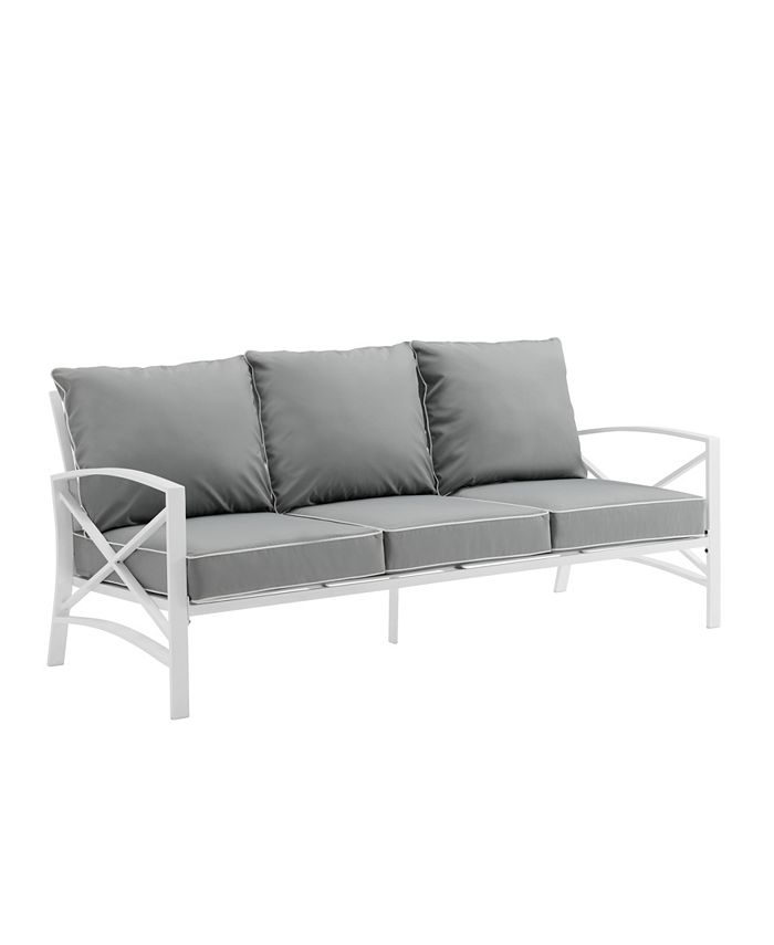 Crosley Kaplan Outdoor Metal Sofa Macy's