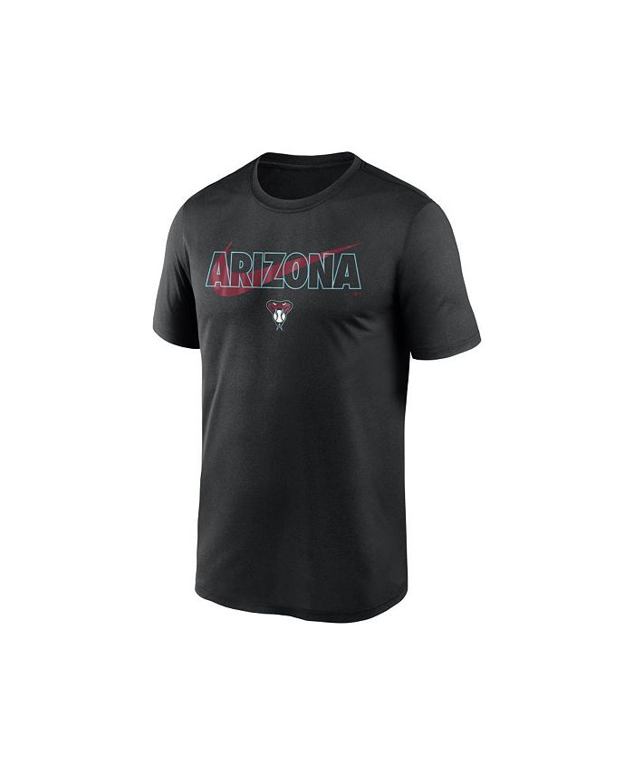 Nike Arizona Diamondbacks Men's City Swoosh Legend T-Shirt - Macy's