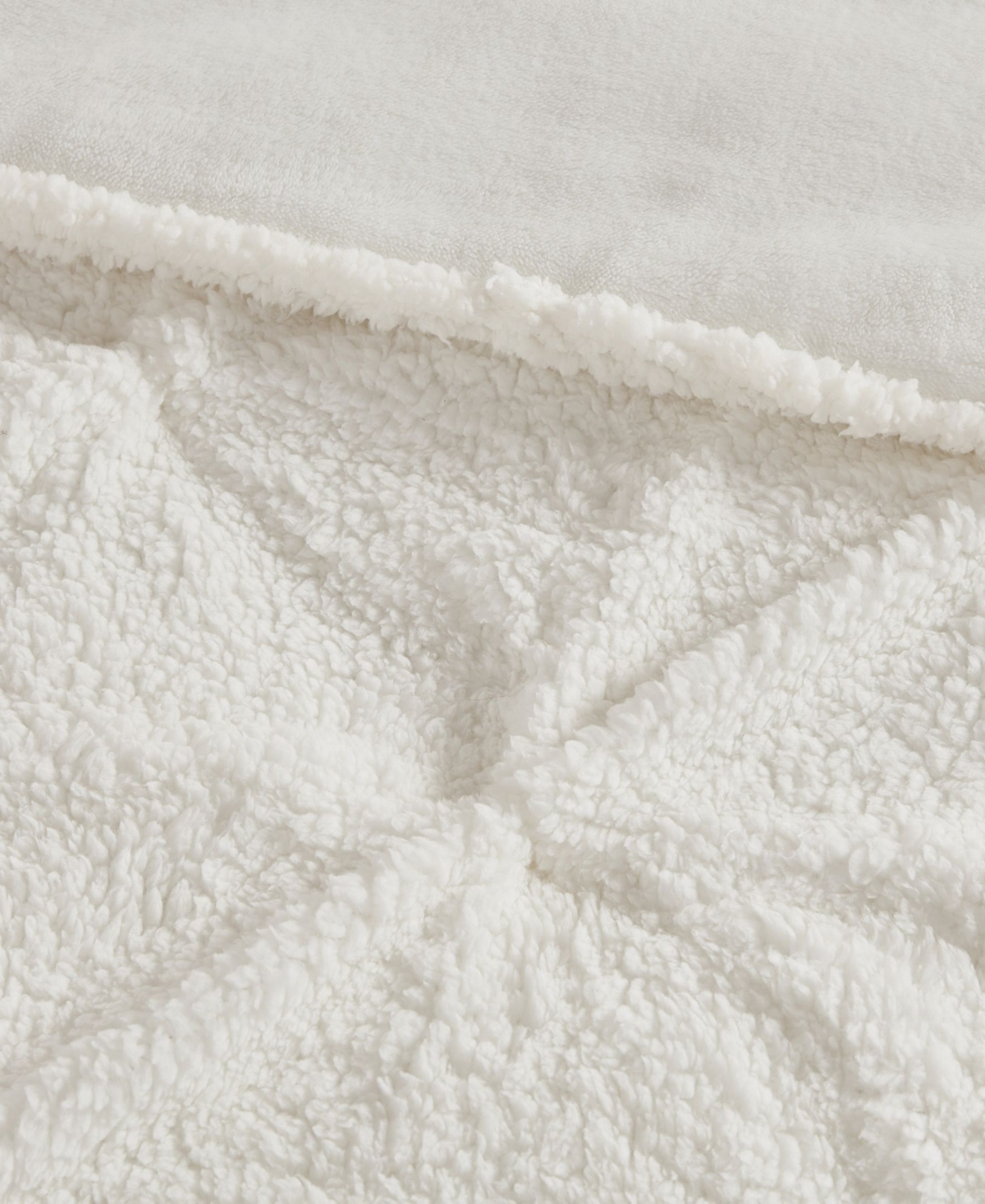 True North by Sleep Philosophy Addison Pintuck Down-Alternative Sherpa 3-Pc. Comforter Set,