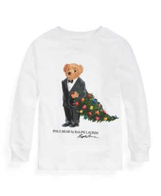 christmas polo bear shirt