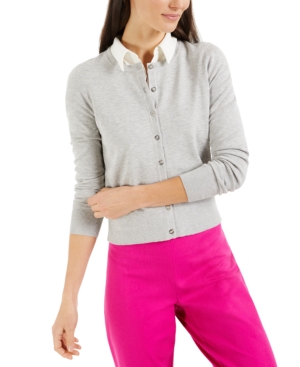 Charter Club Button Cardigan Created for Macy's