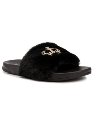 Women's Windy Faux Fur Sandal Slide Women's Shoes