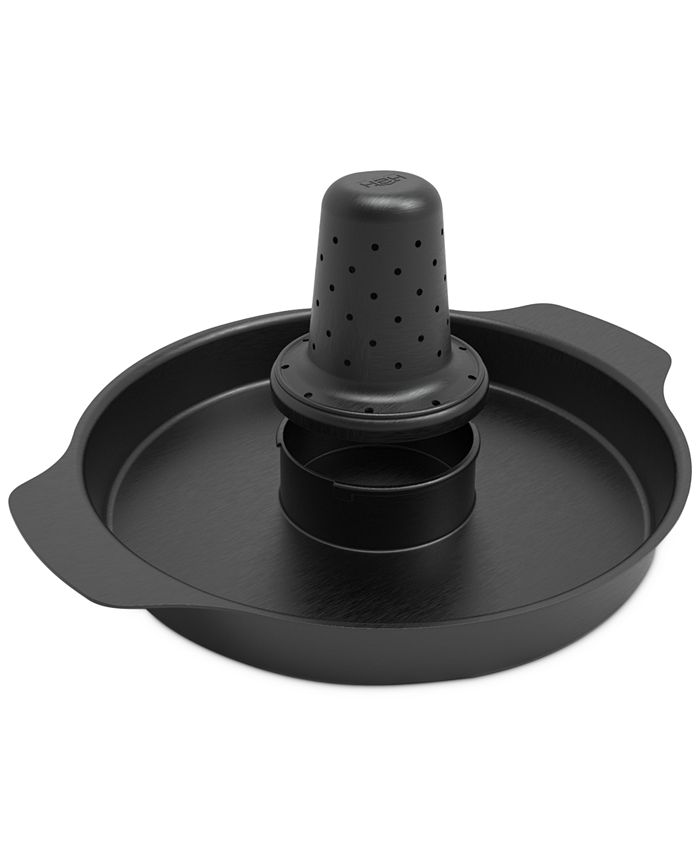 H2H CLOSEOUT! Enameled Carbon Steel Power Poultry Roaster & Snack Tray