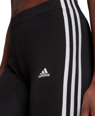 Adidas Womens Adidas Stripe Bike Shorts Adidas Women's 3-Stripe