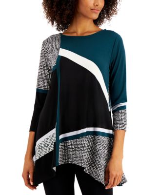 Alfani - Abstract-Print Swing Top