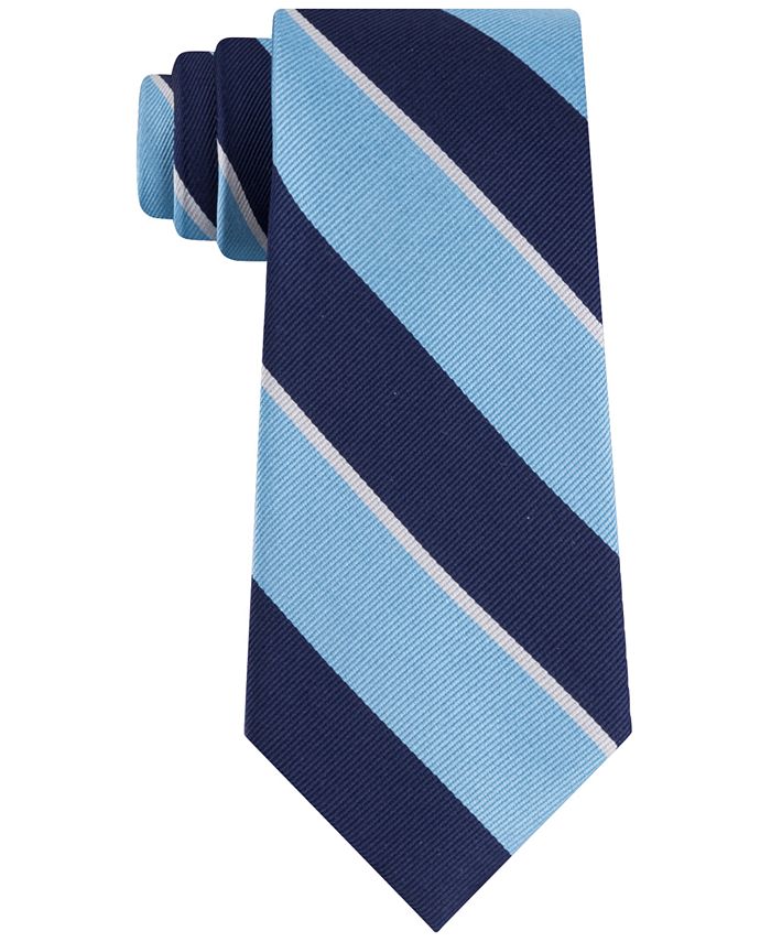 Lauren Ralph Lauren Men's Blue Striped Tie - Macy's