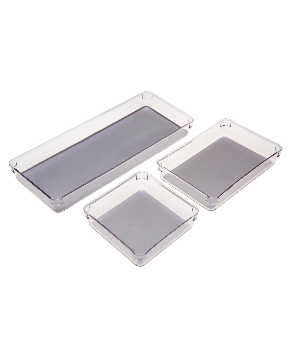 Multipurpose Drawer Organizers, 3 Pack - Open Miscellaneous