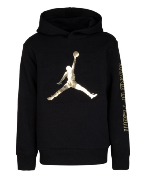 image of Jordan Toddler Boys Gold Champs Pull-Over Sweatshirt