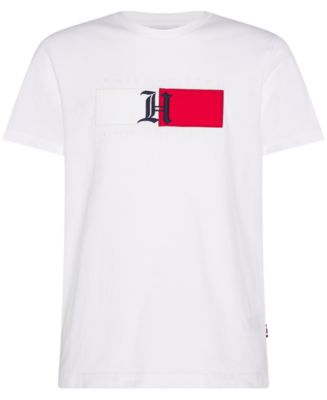 Tommy Hilfiger Lewis Hamilton Flag Logo T-Shirt - T-Shirts Men - Macy's