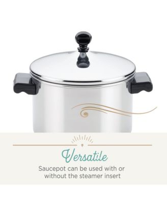 Classic Series Stainless Steel 4-Qt. Saucepot & Lid