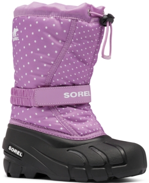 image of Sorel Children-s Flurry Print Boots Women-s Shoes