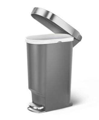 40 Liter Plastic Slim Rectangular Kitchen Trash Can