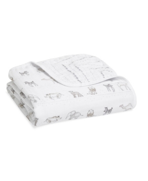aden by aden + anais Essentials Cotton Muslin Blanket Sunshine Print