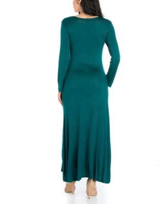 Women's Long Sleeve Maxi Dress