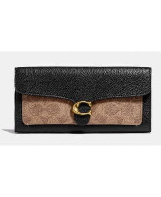 coach tabby long wallet