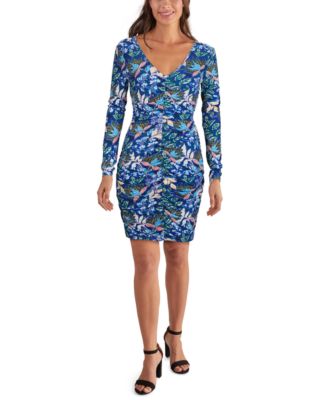 macys guess white dress
