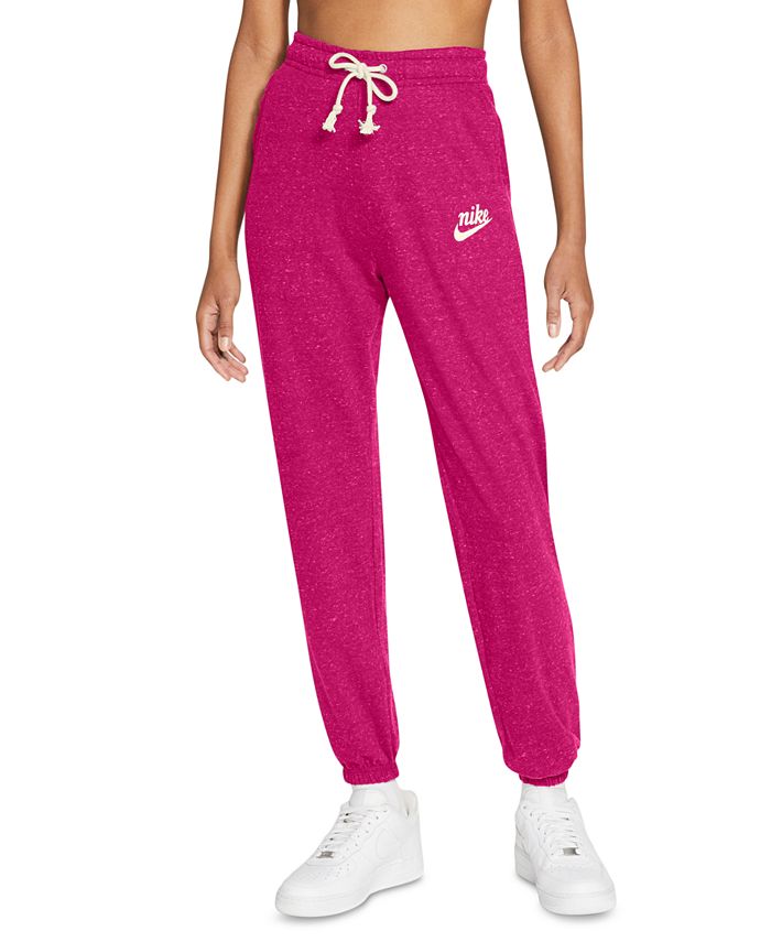 nike women's sportswear gym vintage distressed pants