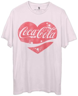Junk Food - Women's Cotton Coca-Cola Heart T-Shirt