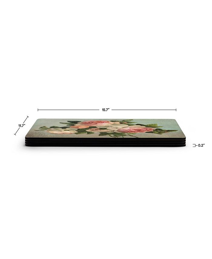 Pimpernel Antique Roses Placemats, Set of 4 Macy's