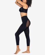 Leonisa Shapewear Women's Firm Control Leggings with Rear Lifter Black Small  NWT