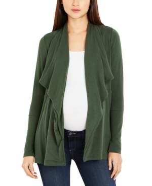 A Pea In The Pod Maternity Open-Front Draped Cardigan