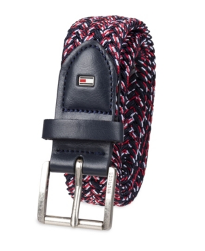 image of Tommy Hilfiger Big Boys Comfort Flex Stretch Braided Belt