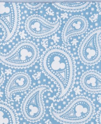 Men's Mickey Mouse Paisley Pocket Square