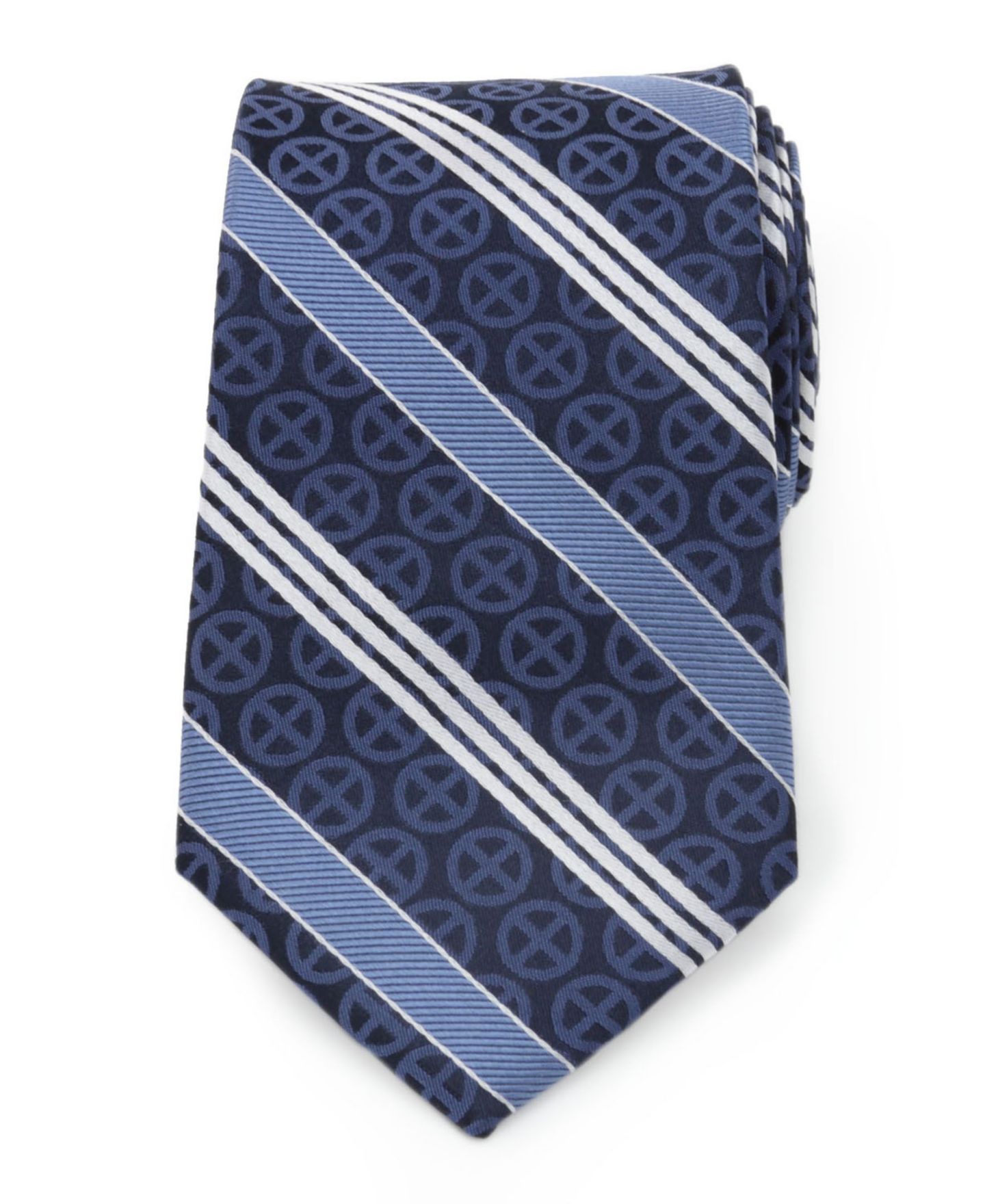 Мужские галстуки Marvel X-Men Symbol Tie, цвет: Тёмно-синий — фото 2