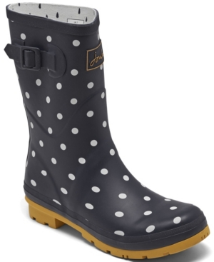 image of joules Women-s Molly Mid Height Rain Boots from Finish Line