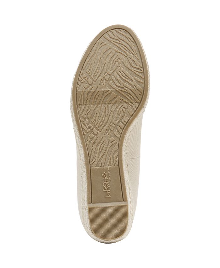 lifestride karma women's espadrille wedges