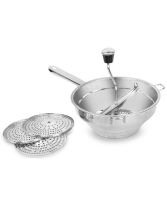 Classic Touch - Stainless Steel Food Mill