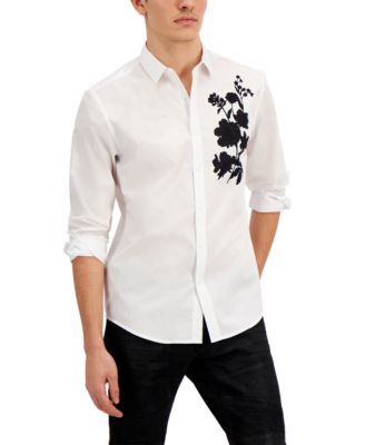 INC International Concepts - Men's Long-Sleeve Gaston Shirt