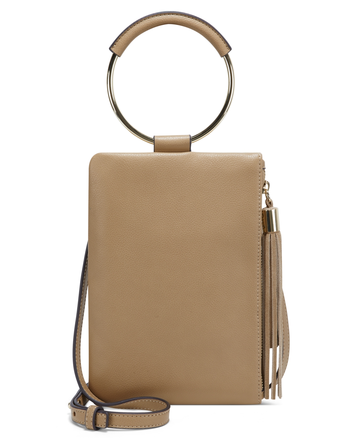 Inc International Concepts Charlii Bangle Crossbody, Created For Macy's In Camel,gold