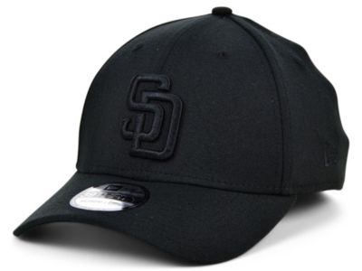 New Era - San Diego Padres Blackout 39THIRTY Cap