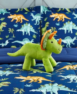 Kids Watercolor Dinosaur 3-Pc. Comforter Set, Twin