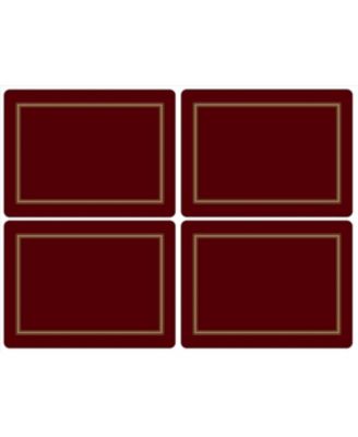Pimpernel - Classic Burgundy Placemats, Set of 4