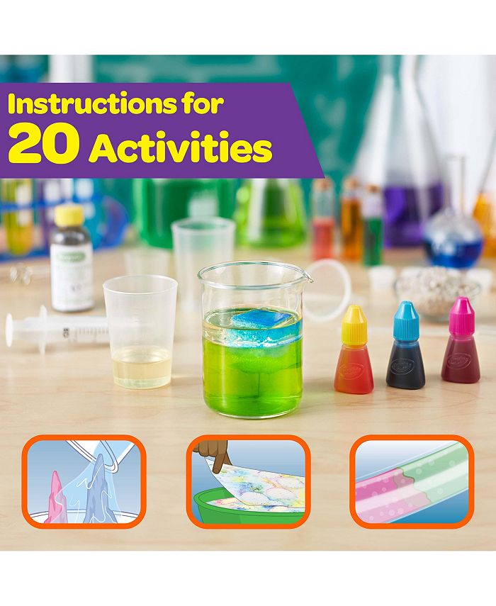Crayola Liquid Science Kit for Kids, Water Experiments, Educational Toy, Gift for Kids, 7, 8, 9 