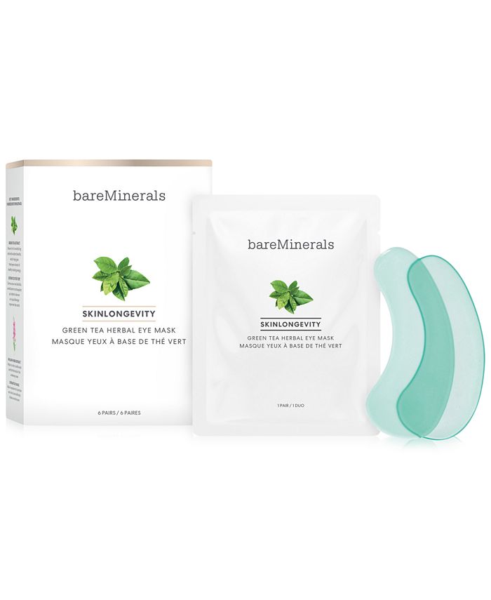 bareMinerals Skinlongevity Green Tea Herbal Eye Mask Macy's