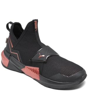 image of Puma Women-s Provoke Xt Mid Stay-Put Closure Slip-On Casual Training Sneakers from Finish Line