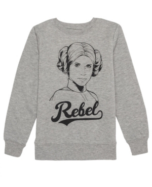 image of Disney Big Girls Princess Rebel Sweatshirt