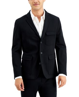 slim utility blazer