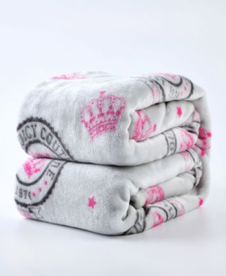 NEW Juicy Couture Luxury Throw Blanket shops 50