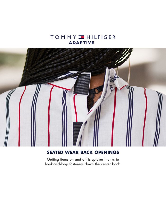 Tommy Hilfiger Men's SeatedFit Tino Logo TShirt with Velcro® Back