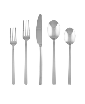 Cambridge Beacon Mirror 20-piece Flatware Set, Service For 4 In Silver-tone