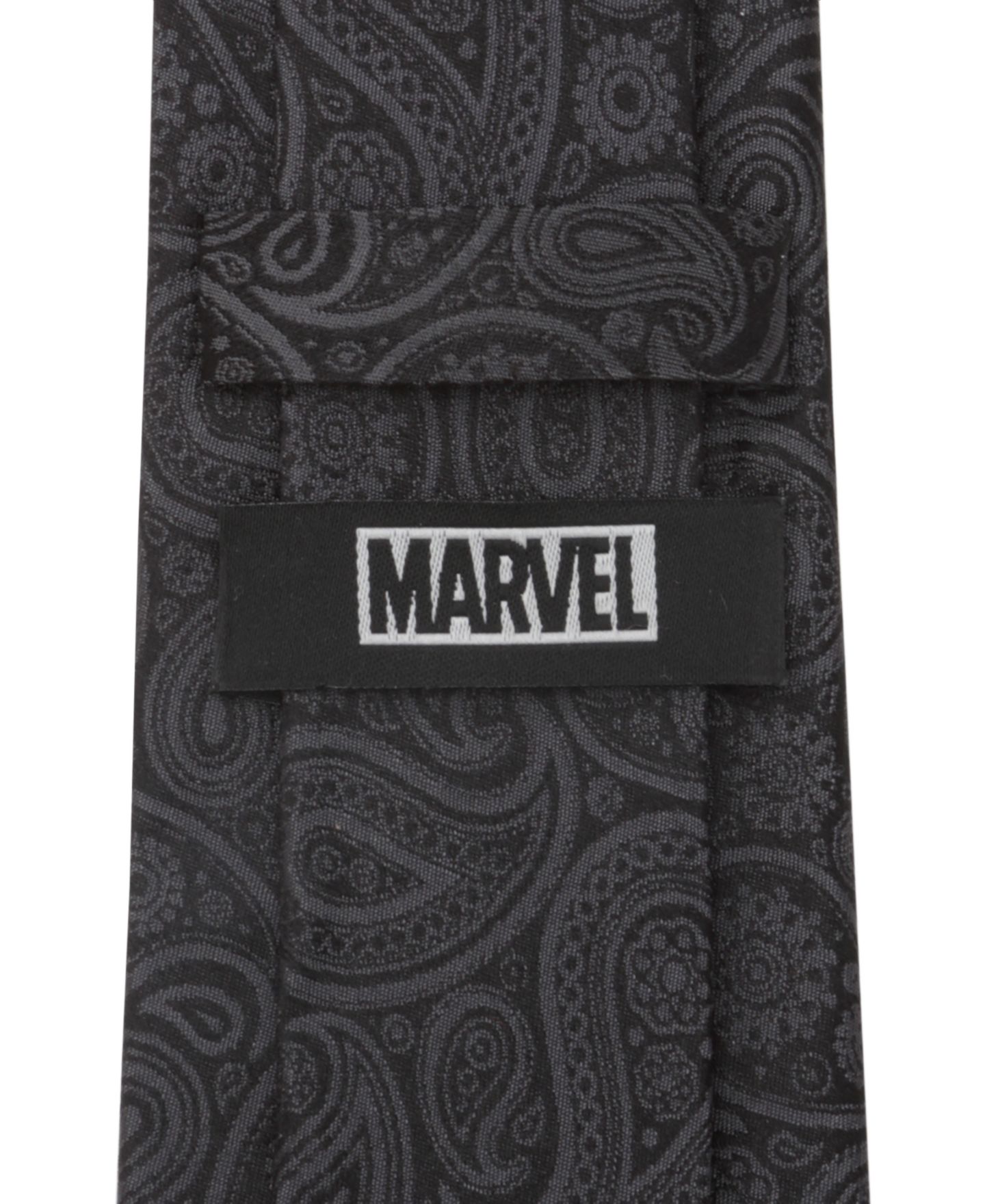 Мужские галстуки Marvel Dead Pool Hidden Paisley Tie, цвет: Чёрный — фото 4