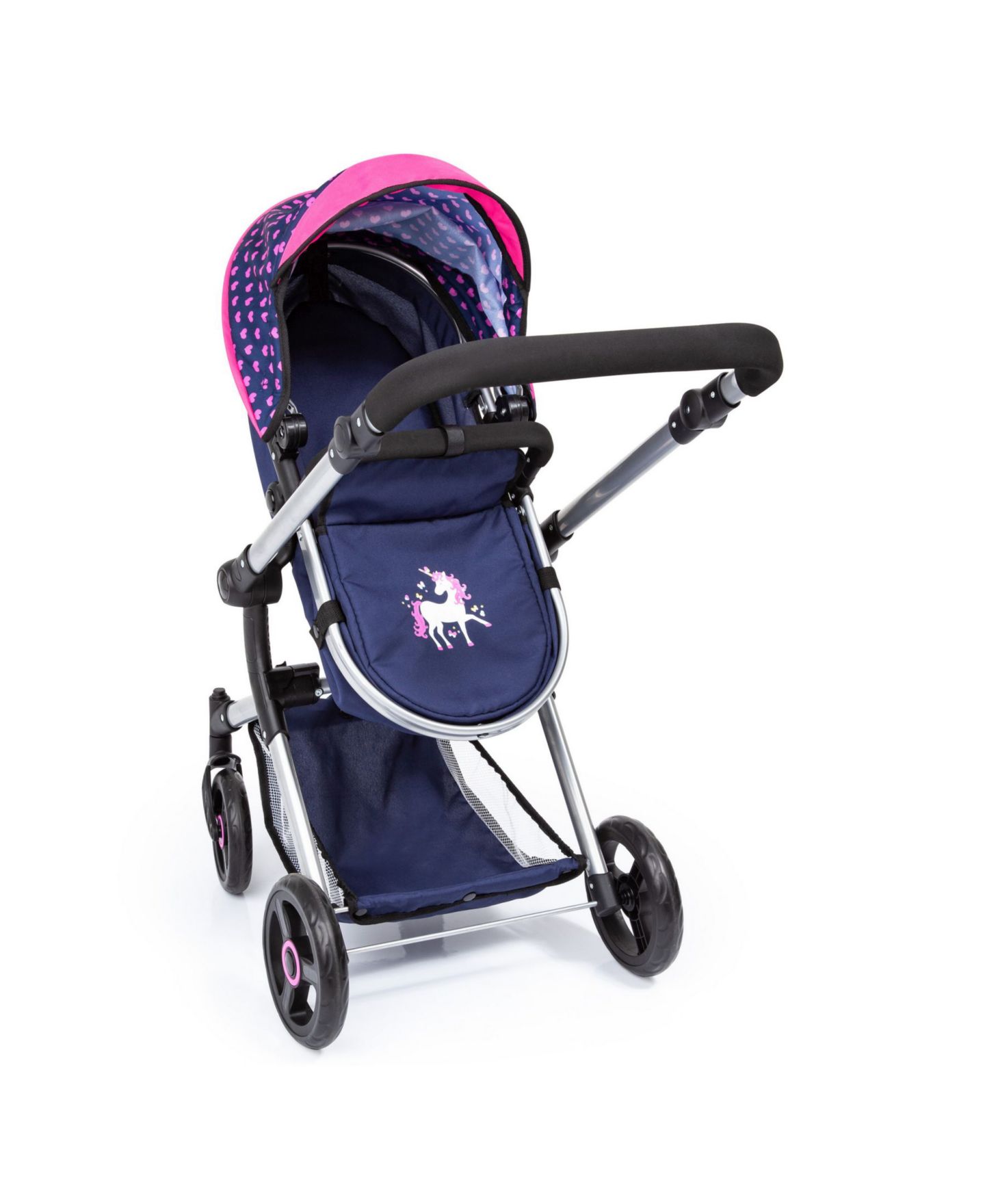 Детские аксессуары для кукол Redbox Bayer Design Baby Doll City Vario pram, цвет: Розовый — фото 6