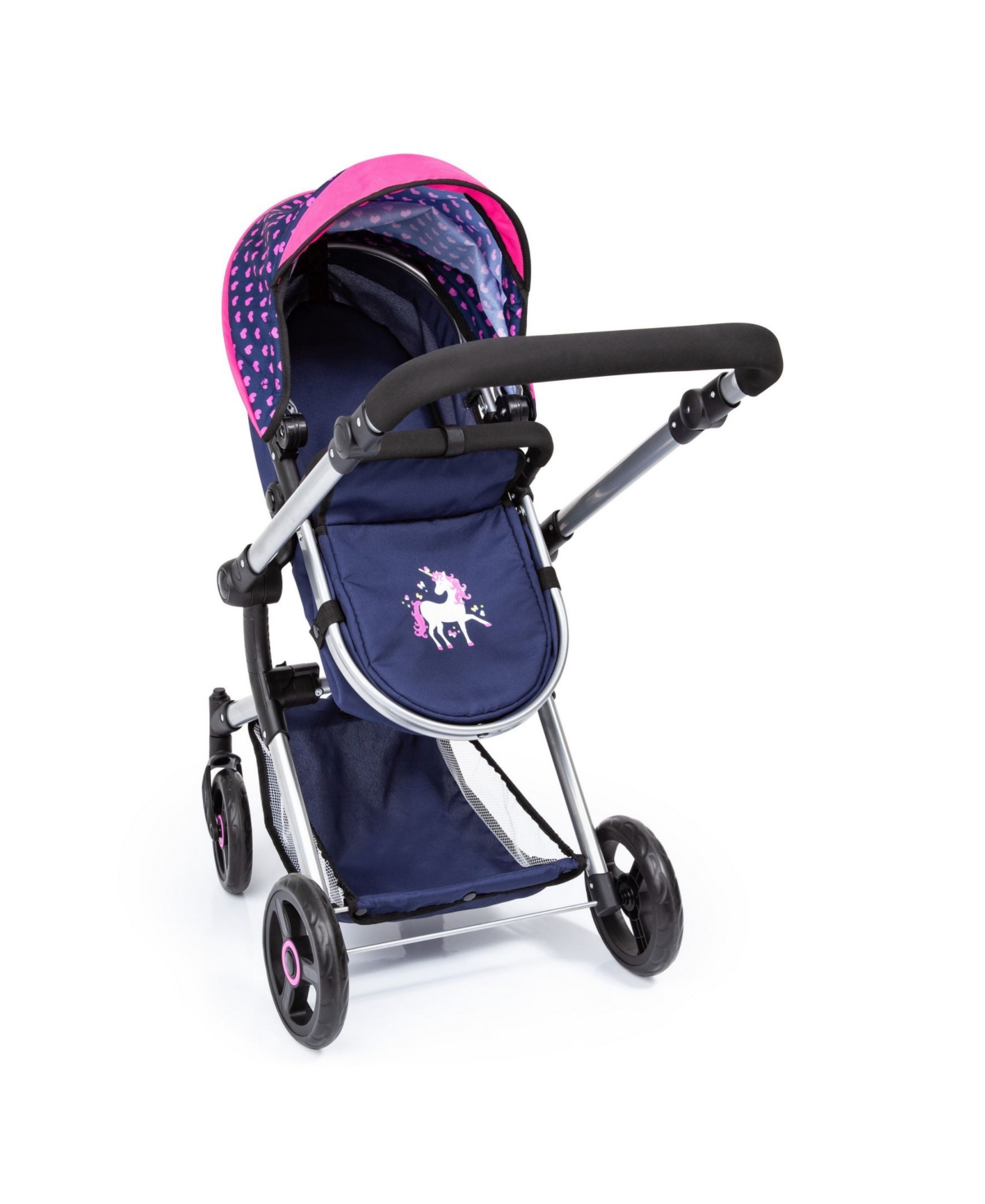 Redbox Baby Doll City Vario Pram Baby Doll Stroller With Diaper Bag In Multi