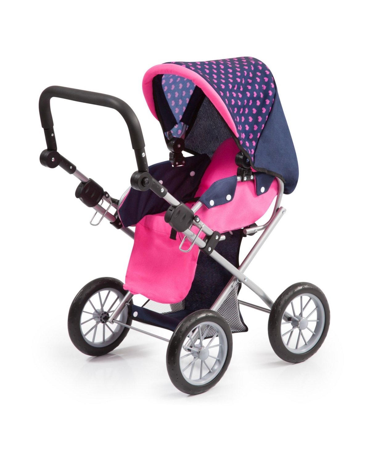 Redbox Baby Doll City Star Pram In Polka Dots In Multi