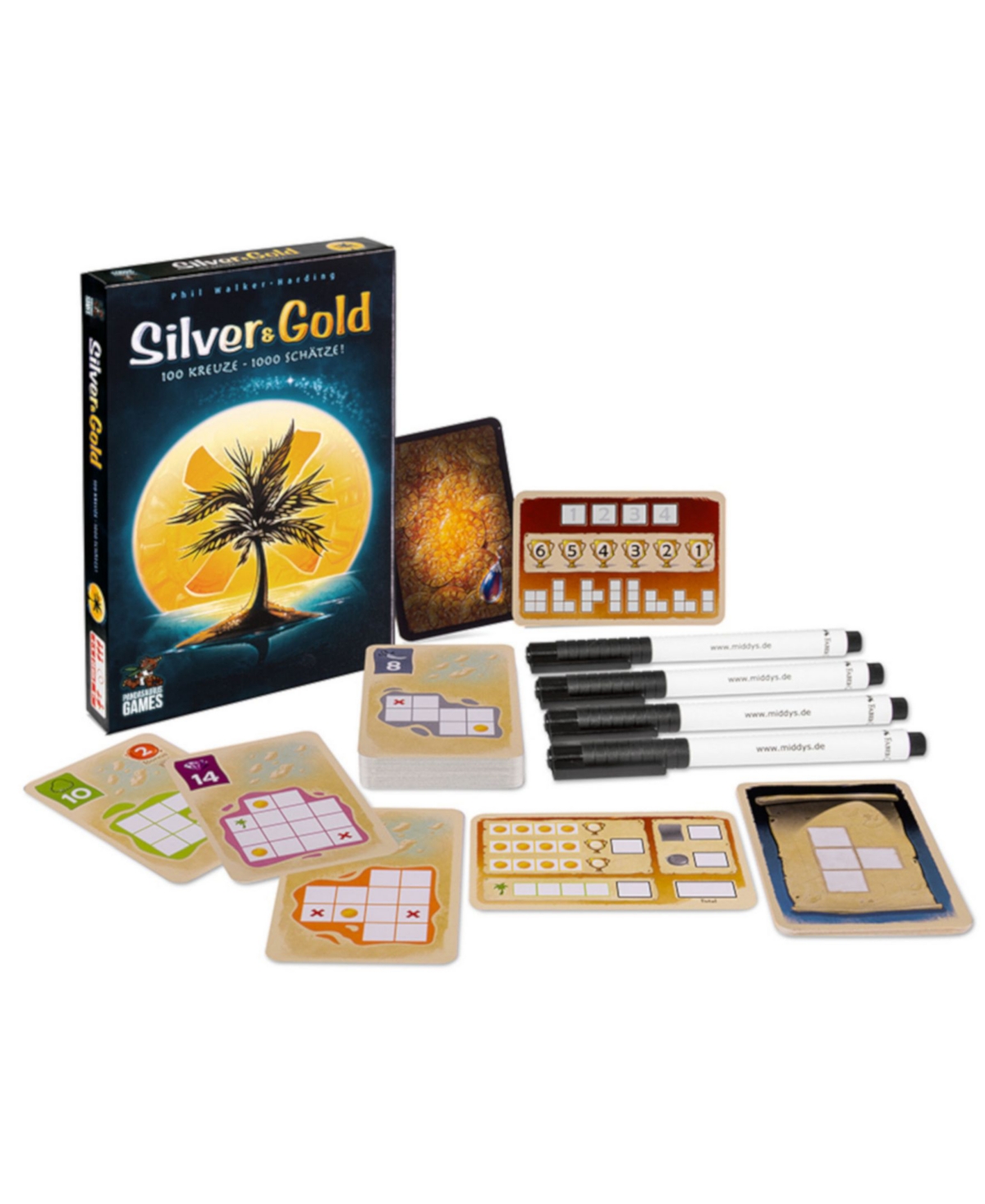Masterpieces Puzzles Silver-tone And Gold-tone Card Game In Multi