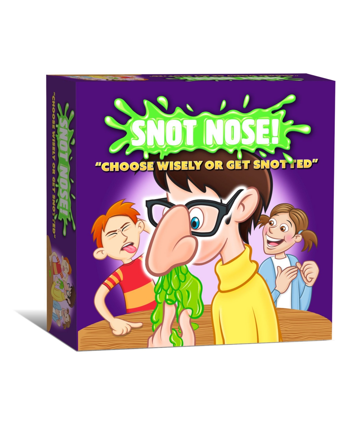 Far Out Toys Kids' Snot Nose Game "choose Wisely Or Get Snotted" In Multi